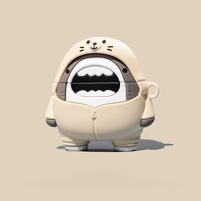 Bear Shark Case (Beige)
