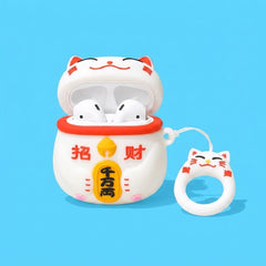 Lucky Cat Case (White)