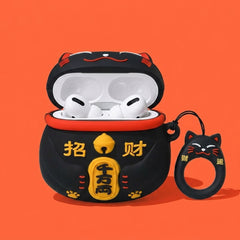 Lucky Cat Case (Black)