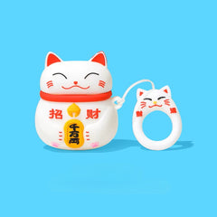 Lucky Cat Case (White)