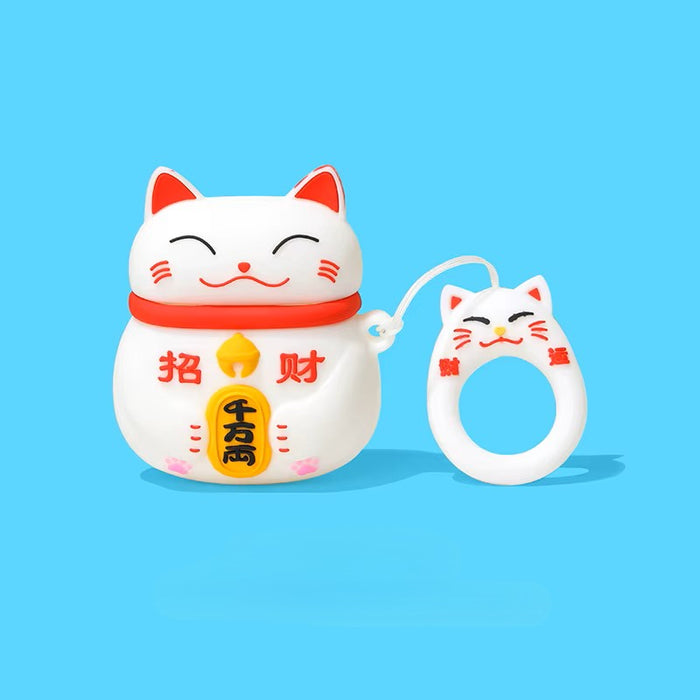 Lucky Cat Case (White)